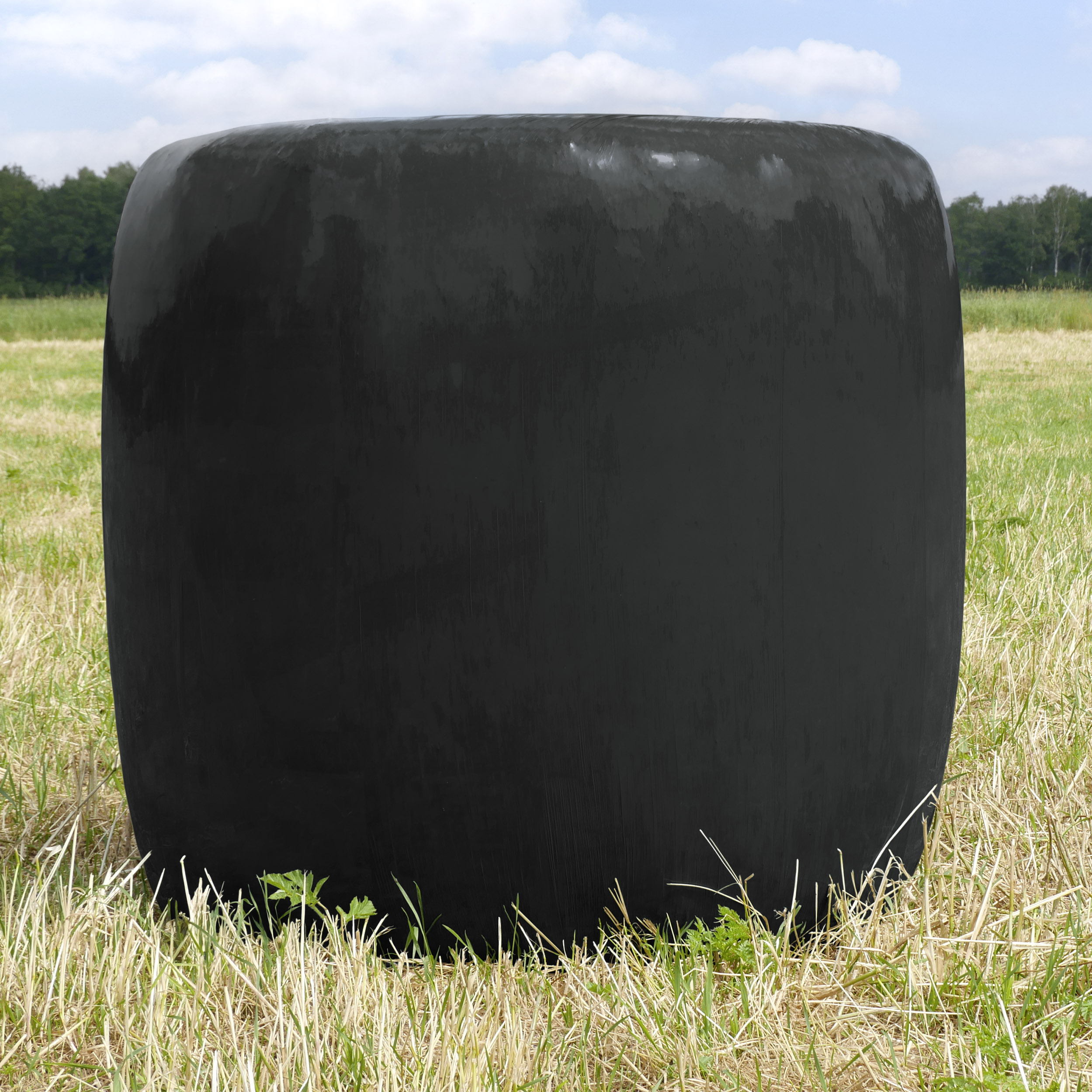 Wickelfolie Typ 500 – Rundballen-Stretchfolie 500 Mm X 1800 M, 25 µm, 5-lagig, UV-stabil, Für Silage, Heu & Stroh
