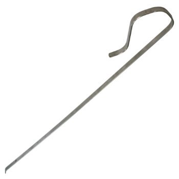 protec Wandfolienklammer Edelstal ein Stück freigestellt