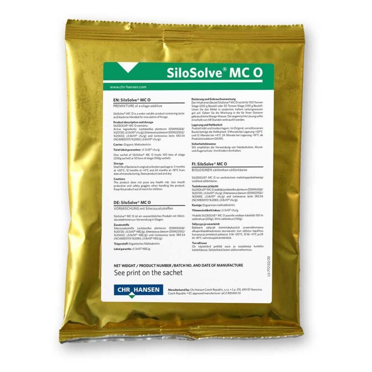 Goldener SiloSolve MC Siliermittel Beutel