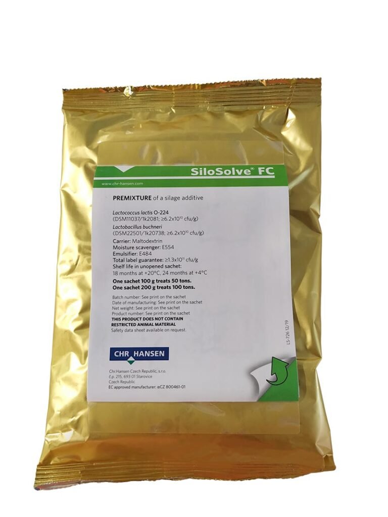 Goldener SiloSolve FC Siliermittel Beutel